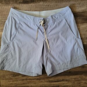 Patagonia Ultra Shorts Size 10 Light Blue Color